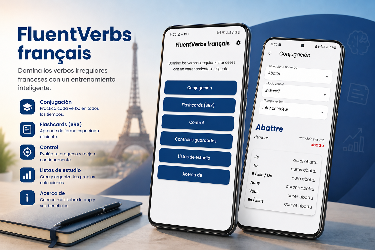 Tutorial de FluentVerbs Français